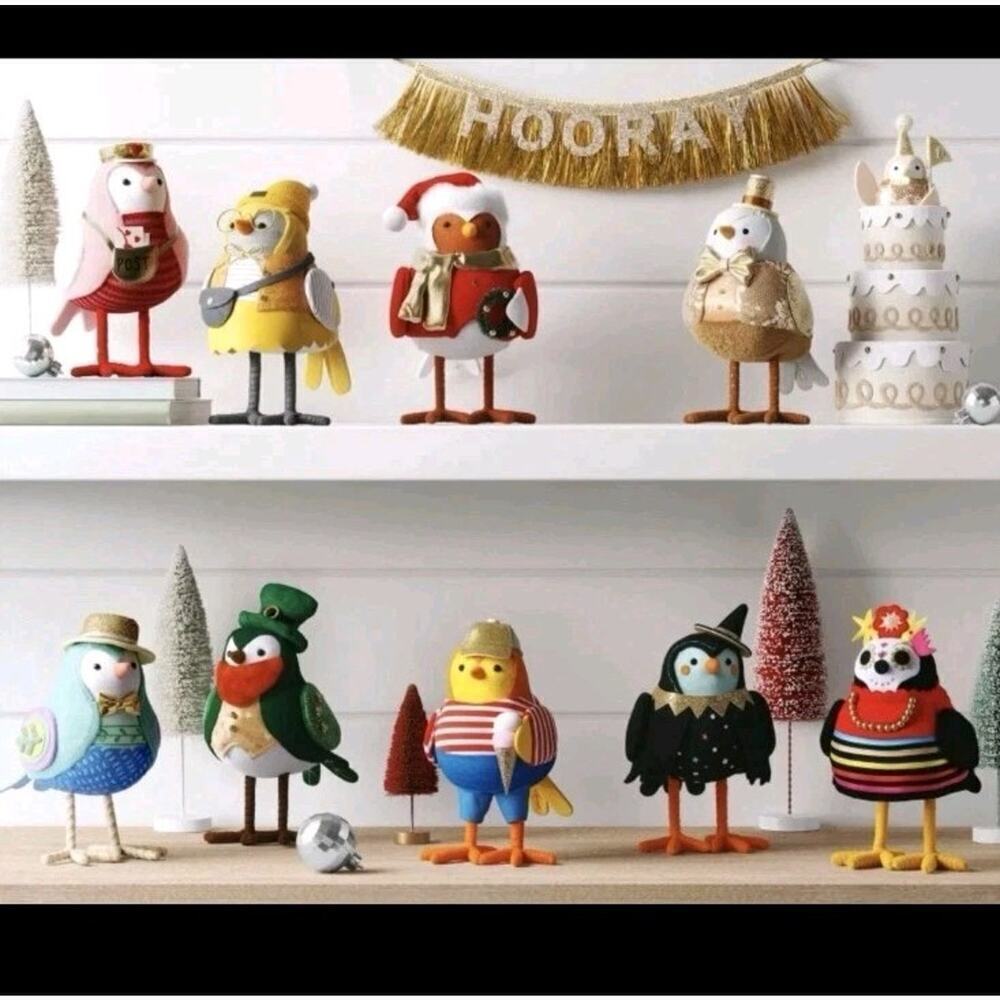 New! 2025 Ltd Edn Target Wondershop Featherly Friends REUNION Anniversary Birds